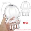 Skullpanda Protective Transparent Storage Case For Plush Dolls Display Winter Symphony Impressionnisme Series  Dolls Accessories