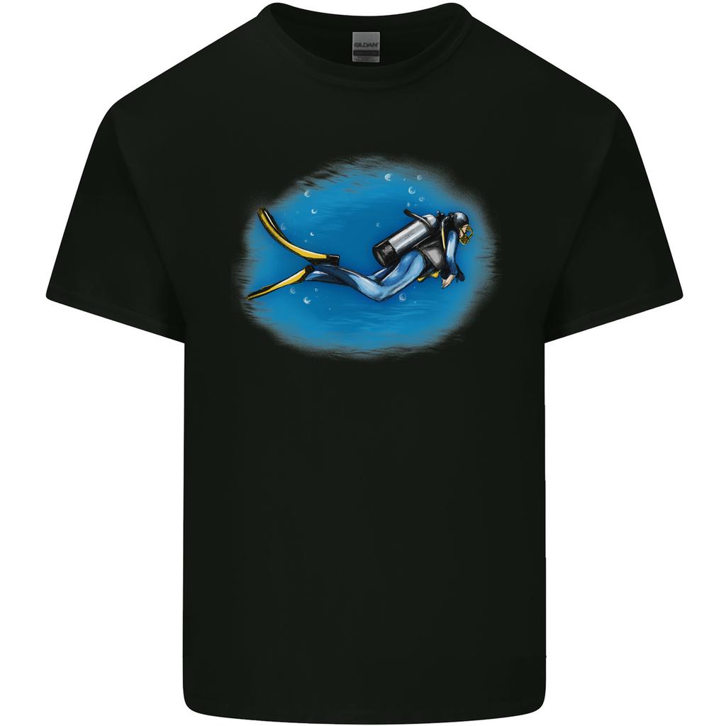 Ocean Scuba Diver Scuba Diving Unisexs Light Cotton TShirt