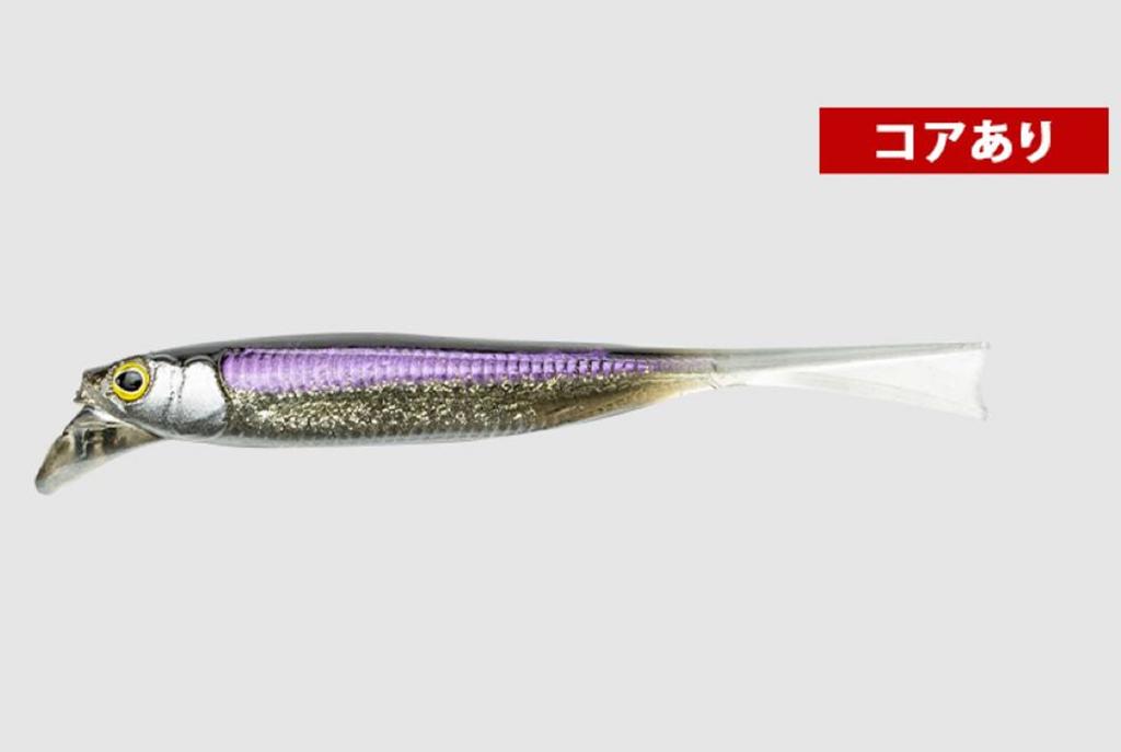 Jackall Měkká nástraha Drift Fry Elastomer 4 palce Blikající Wakasagi (3686)