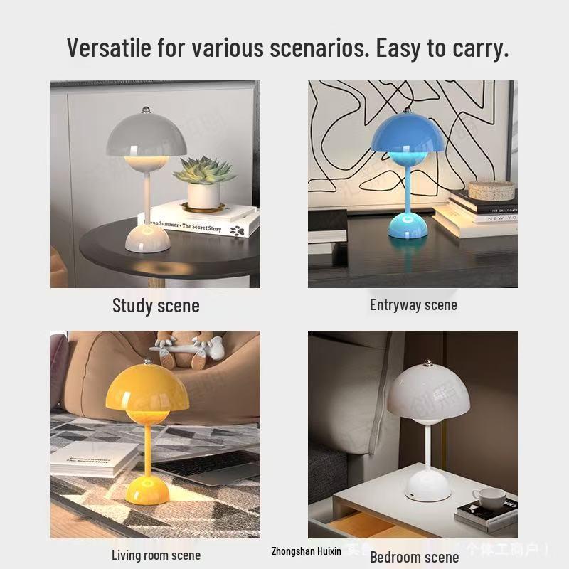 High-End LED Flower Bud Table Lamp for Bedroom & Living Room - Ideal for Wedding Gifts & Ambiance