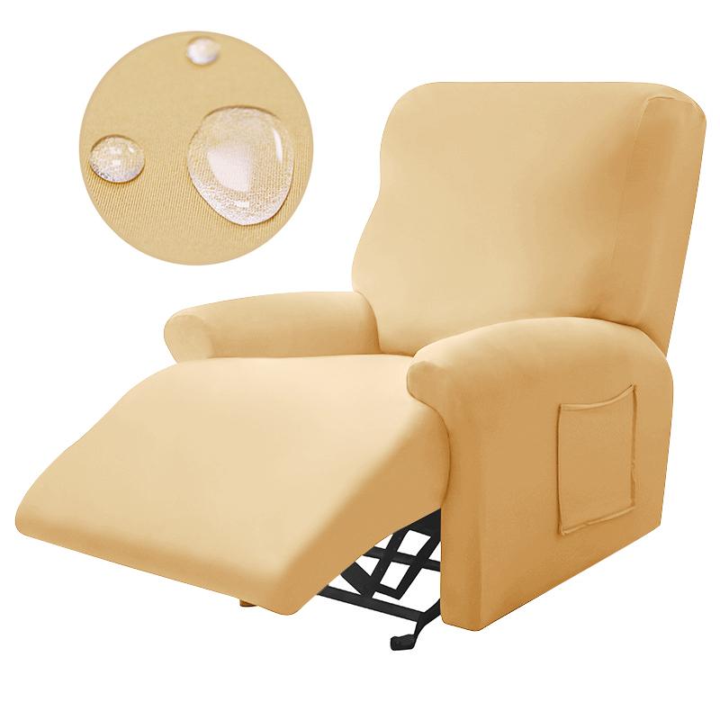 Waterproof Recliner Sofa Cover Non-Slipmilk Silk Sofa Cover For Living Room Single Sofa Chair Couch Cover Armchair Covers Home