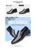 Men's Spring/Summer Hollow Leather Slip-On Shoes - Business Casual & Formal, Ideal for Middle-Aged and Elderly Dads