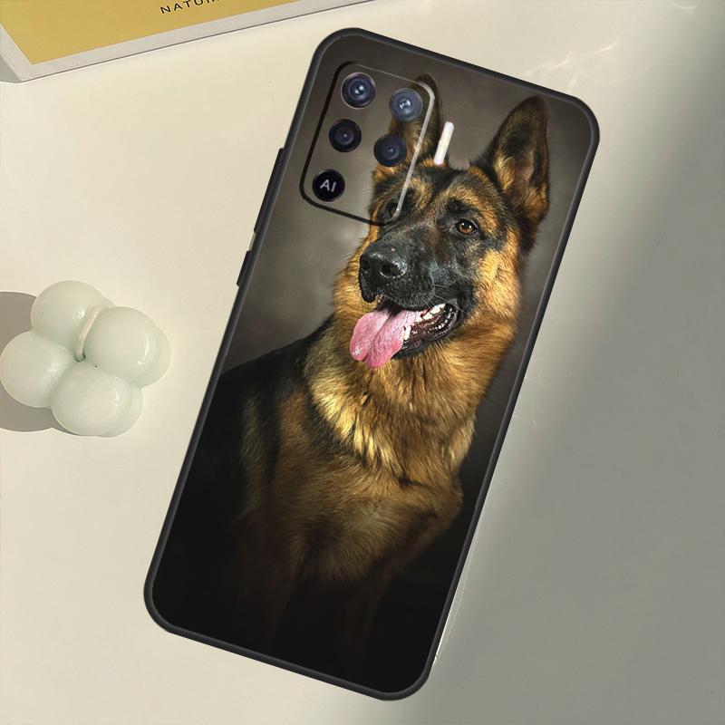 

German Shepherd Dog Case For OPPO A15 A74 A54 A94 A52 A72 A31 A53 A53S A5 A9 2020 A3S A5S A83 A91 A93 Cover OPPO A9 2020