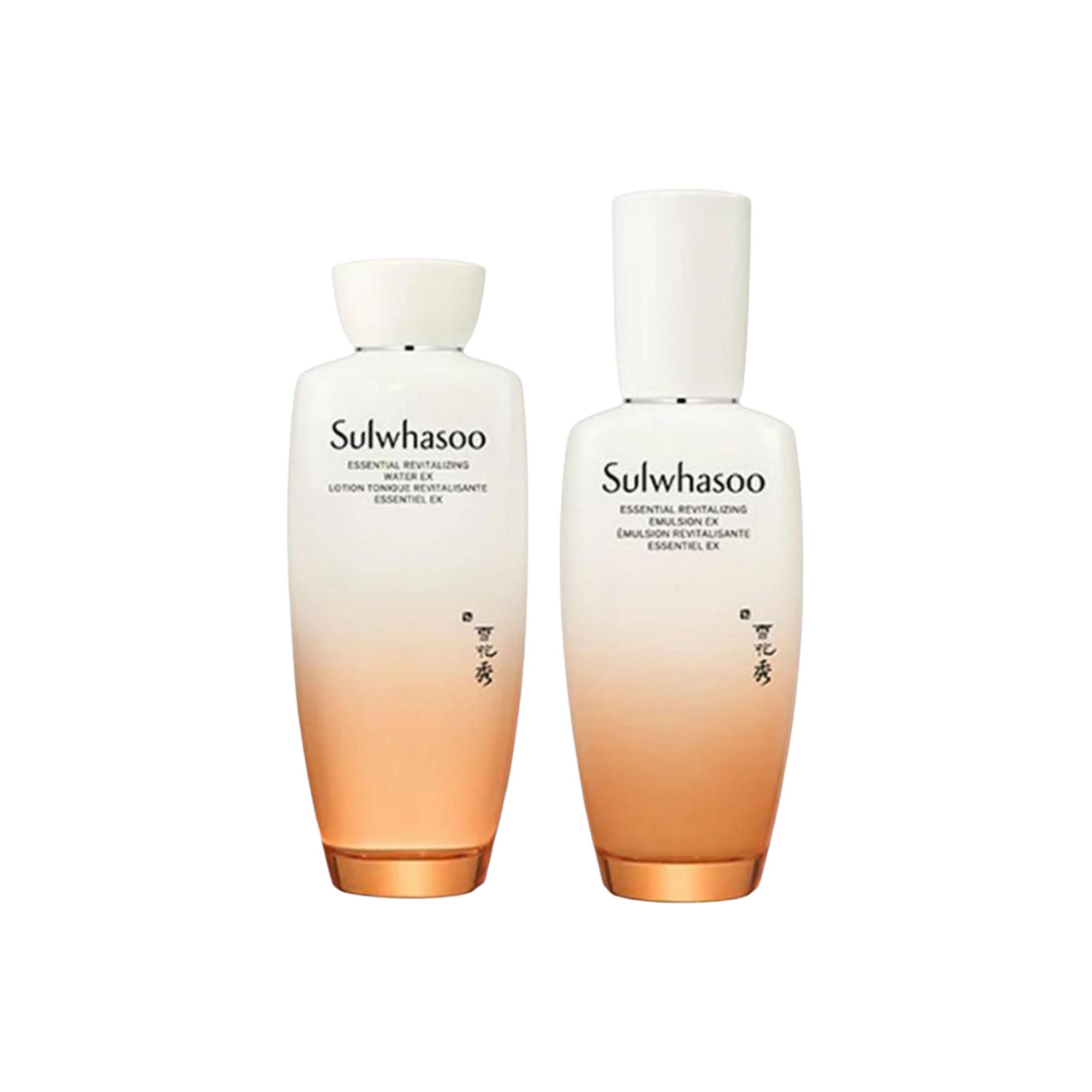 Sulwhasoo Moisturizing And Radiant Glow For Radiant Skin Skincare Sets Soothing Hydrating 150ml+125ml/150ml+125ml+75ml 150ml Water+125ml Emulsion