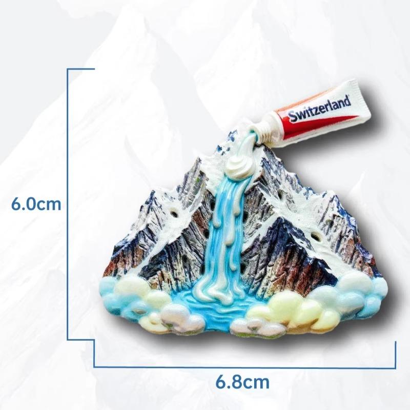 Zwitserland Souvenirs Zürich Koelkastmagneten Alpen Jungfrau Meer van Luzern Regio Kapelbrug Interlaken Koelkaststickers Cadeaus