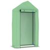 VidaXL Greenhouse with Steel Frame 0.5 M² 1x0.5x1.9 M, Garden Construction,,, Garden Constructions 48168