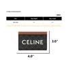 Celine Triomphe Classic Monogram Canvas And Lambskin Card Holder Men Card Holder Brown 10B702CLY-04LU