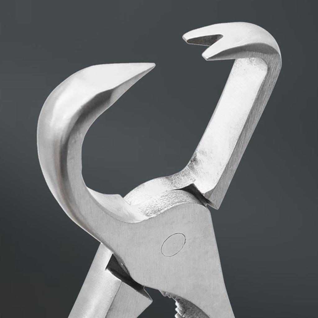 Multipurpose Tea Tongs Stainless Steel Comfortable Handle Tea Opener for Effortless Opening of Tea Cakes and Bricks