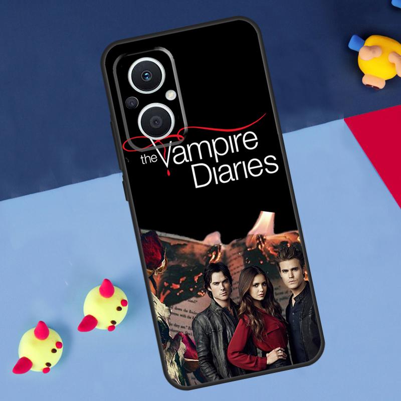 Stefan And Damon the Vampire Diaries For OPPO Reno 12F 13F 14F 11F 10 11 12 13 14 Pro 8T 7 8 Lite OPPO Find X9 X8 X6 X5 Pro Case