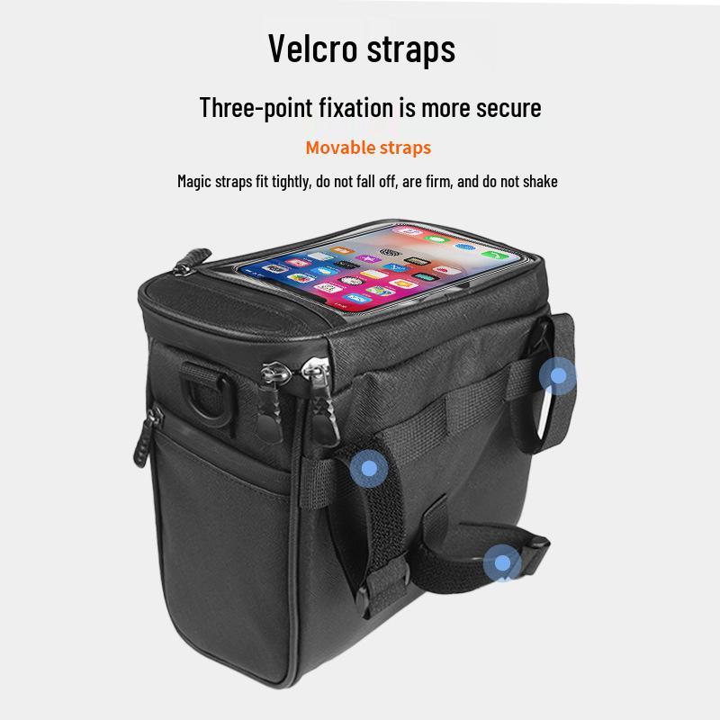 Universal Waterproof Handlebar & Shoulder Bag for Mountain Bikes