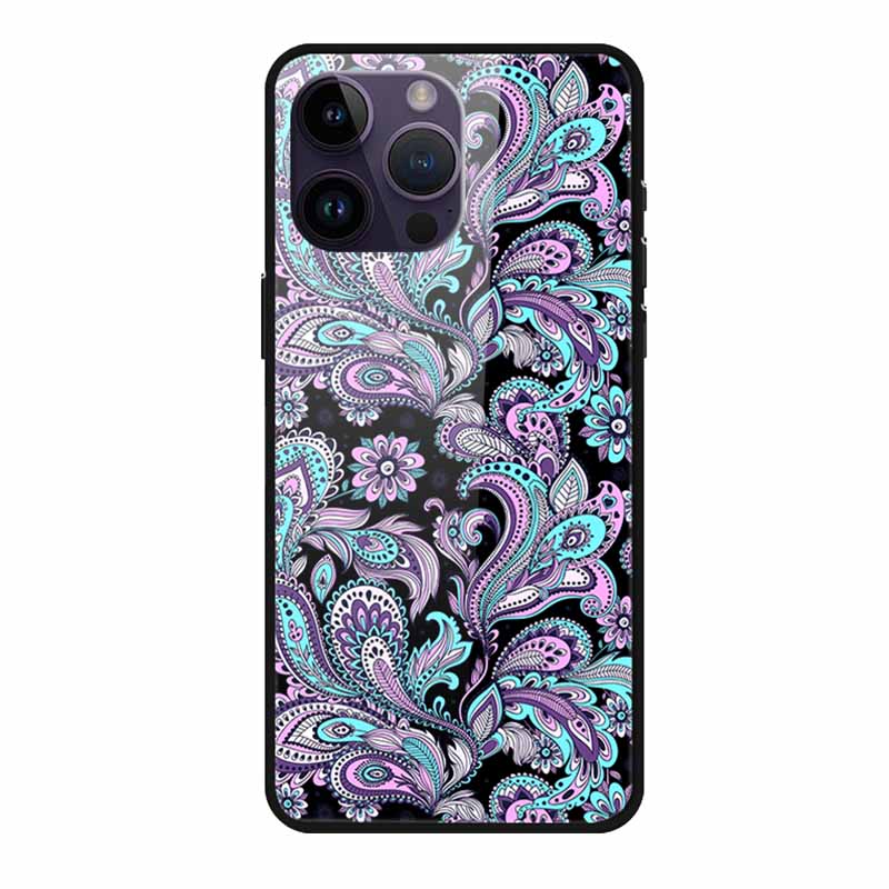 Tempered Glass Case For iphone 15 Pro Max Case Soft TPU Bumper Hard Glass Back Cover For iphone 16 Pro Max Phone Case 16Pro Max