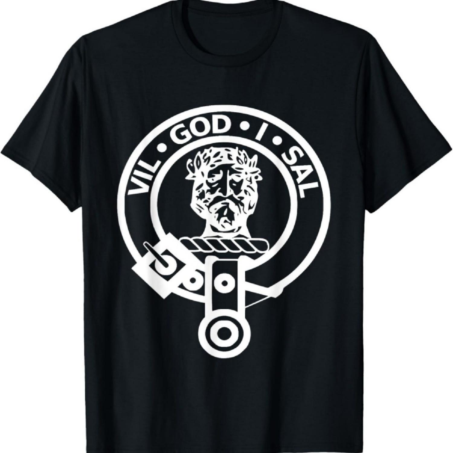 Футболка клана Мензис Шотландское нагорье Шотландия Фамильная футболка Футболка S