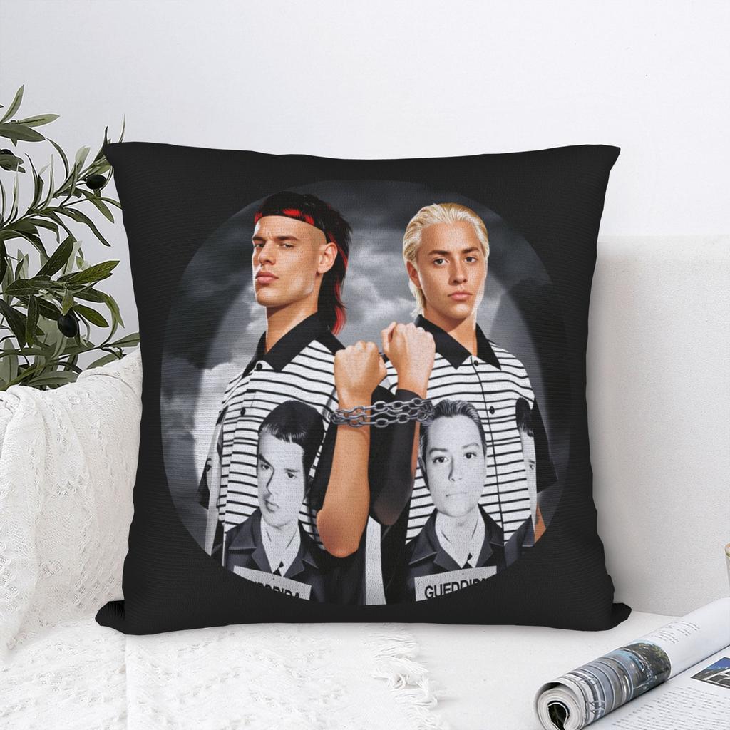 CA7RIEL & Paco Amoroso Papota Tour Pillow Cover Cute Funny Pillow Case For Sofa Home Decor Graphic Pillowcases Gift Idea
