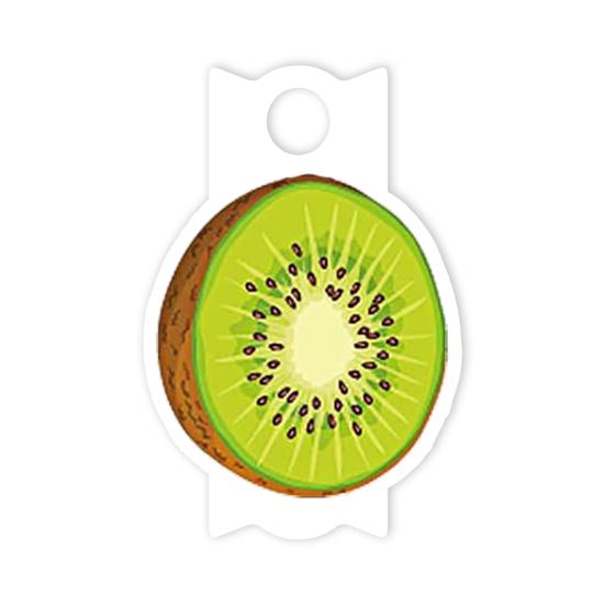 Acryl-Becherdeckel-Etiketten, Obstmuster-Design, stilvolle Trinkgeschirr-Identifikationsschilder, Becherdeckel-Namensschild für 40 Unzen