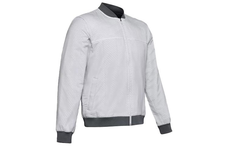 Under Armour ColdGear Jackets Men s Gray Baseball Collar Moderate Other 1350940-014 S