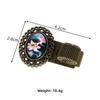 Multi-functional Pen Loop Holder Metal Vintage Floral Pen Clip Pencil Holder  Student Stationery