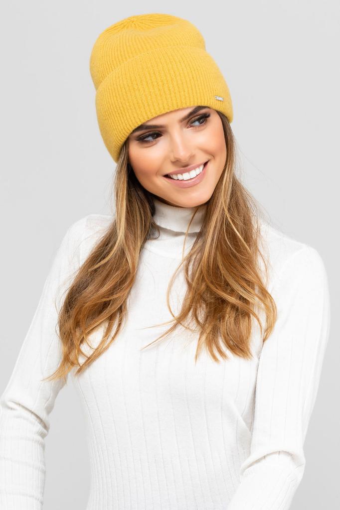 Modesto Women' Cashmere Hat Honey