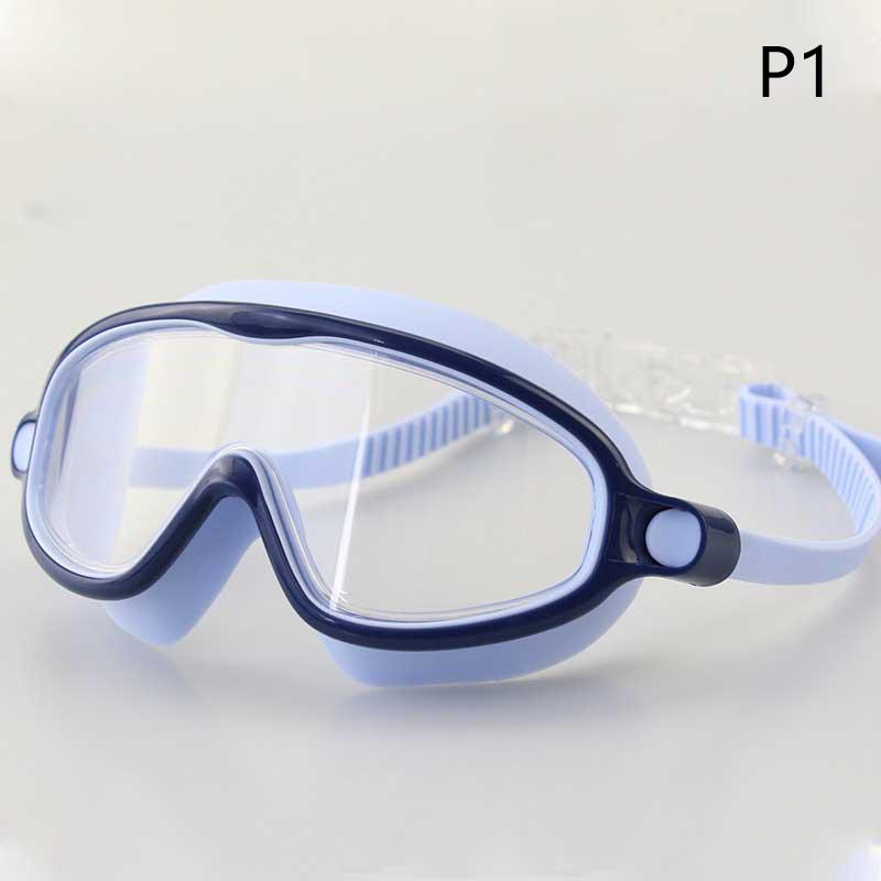 Child Kids Swimming Goggles Waterproof Anti-Fog Hd Girl Boy Large Frame Transparent Swimming Glasses Swimming Accessories