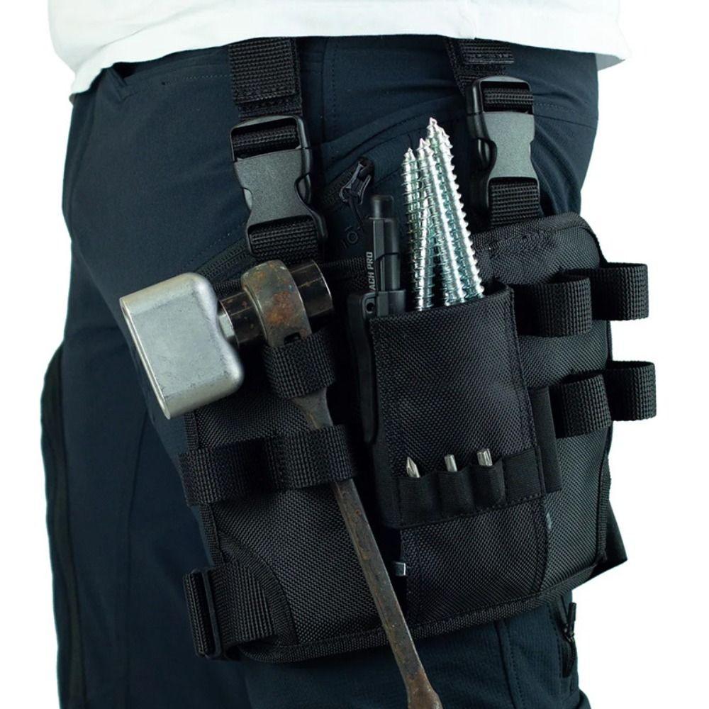 High Quality Tool Pouch Bag Drill Holster Repair Tools Bag Waist Tool Bag  Screwdriver Bag
