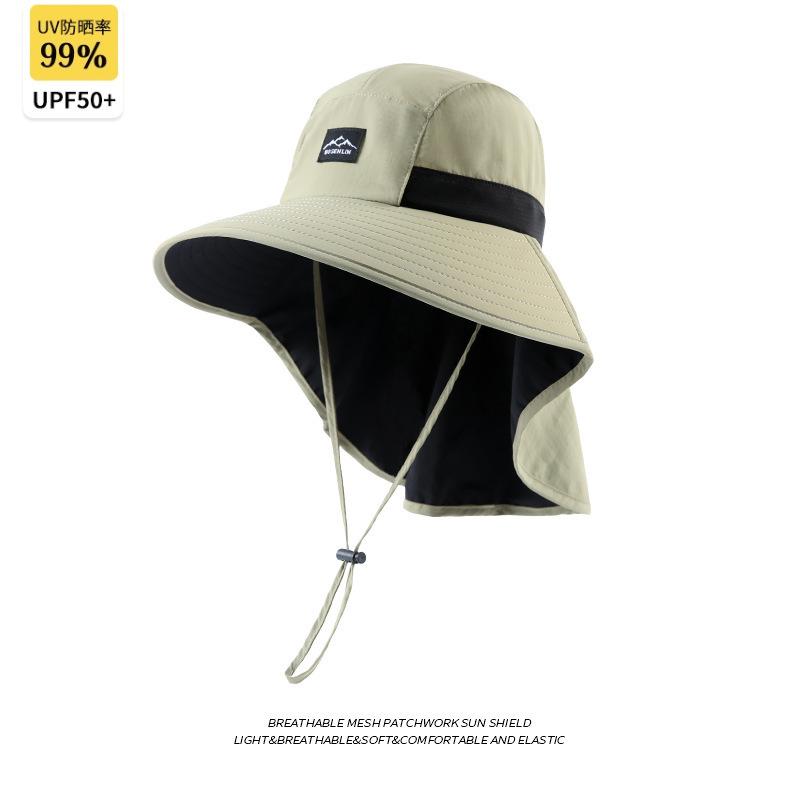 

Hat Summer Sun Hat Uv Protection Women s Wide Brim Sun Visor Bucket Hat Shawl Hat Sun Hat one size
