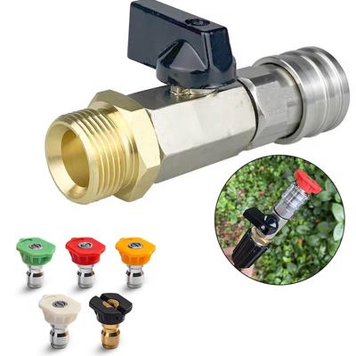 Ball Valve Hose Switch High Pressure Washer Stainless Steel Construction