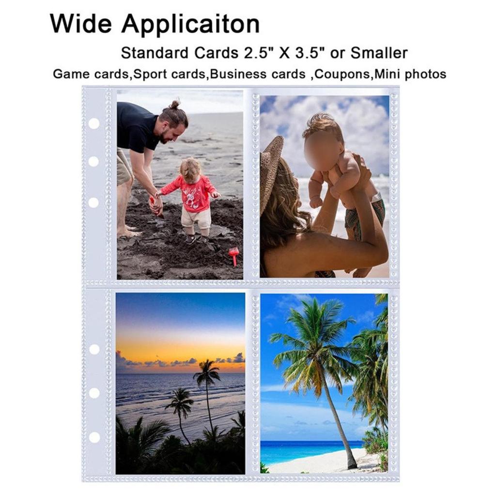 25 Pages Photo Card A5-Binder  Photo Albums Idol Cards Loose-leaf Collect Book Binder Photocard Holder