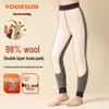Yiershuang Women's Ultra-Thick Knee-Protecting Thermal Pants