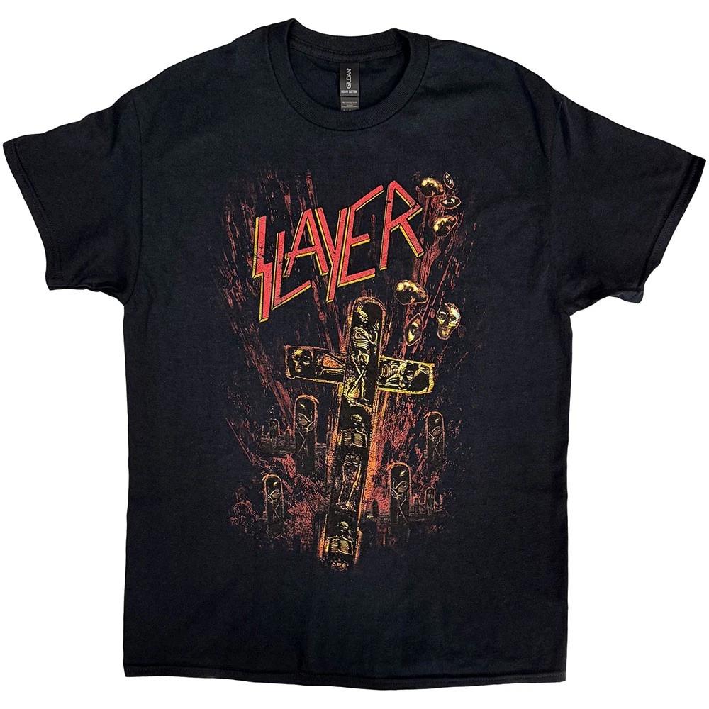 Slayer T Shirt Blood Red Band Logo new Official Mens Black M
