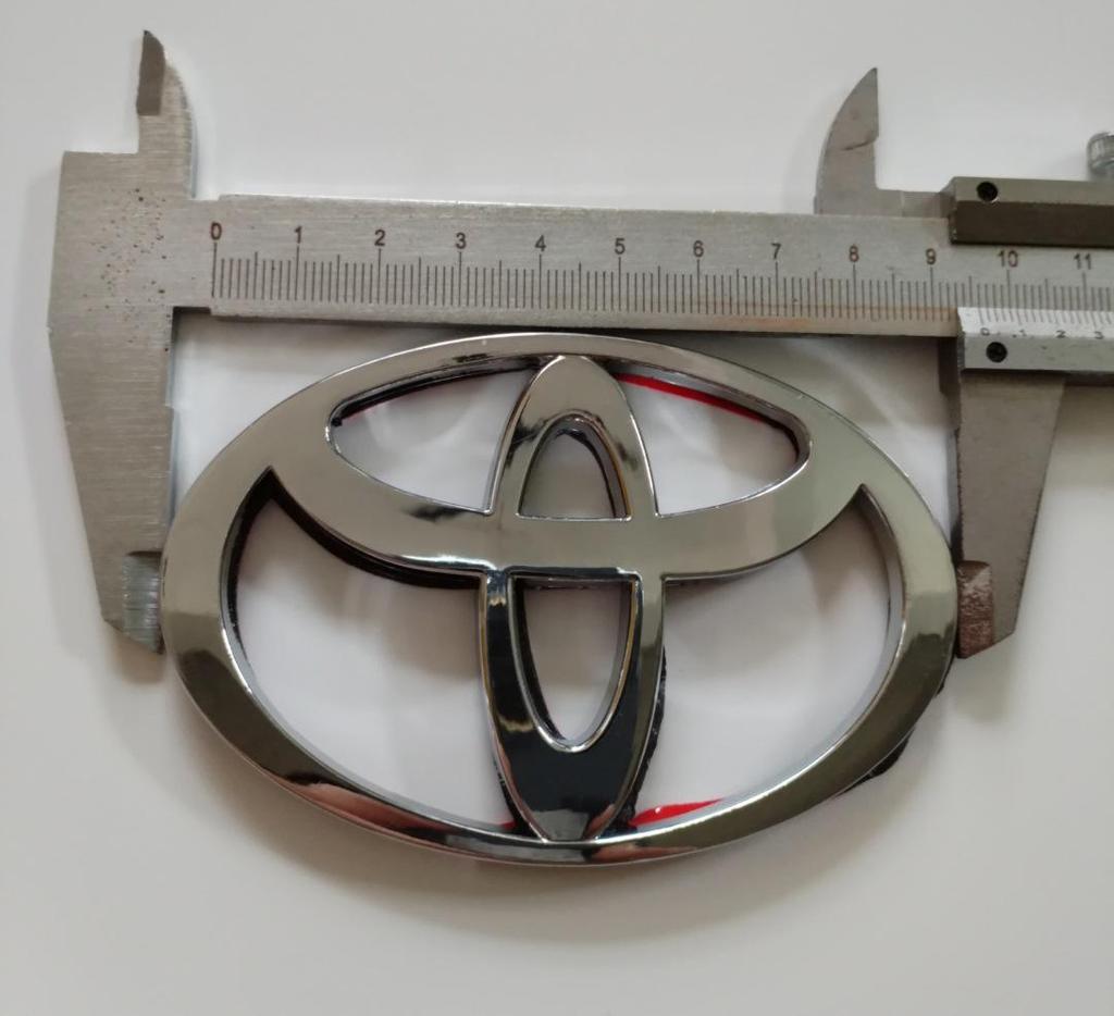 Fits Toyota Emblems: Front & Rear Camry, Crown, Reiz, Corolla, Vios, Highlander Car Logo Stickers