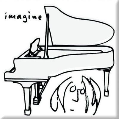 John Lennon Imagine Fridge Magnet