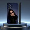Custodia per Telefono Singer O-Ozzy Osbourne Per Samsung Galaxy A91,80,73,72,71,53,52,51,22,5G Cover Nera Morbida Antiurto