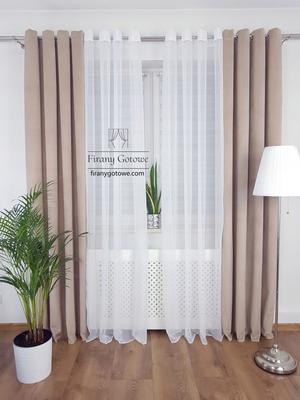 Gardin med öljetter - set om 2