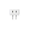 BUFFALO Power Tap Triple Lightning Surge Prevention White BSTAPD01WH