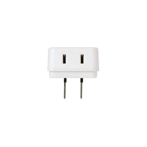 BUFFALO Power Tap Triple Lightning Surge Prevention White BSTAPD01WH