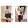 Shoulder Bag for Women Cow Print Clutches Purses Hobos Handbag with Zipper Closure Trendy Underarm Purses Commuting Bag