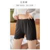 Summer Ice Silk Safety Pants Women Can Wear Loose Leggings Thin Pajama Shorts Lace Does Not Roll