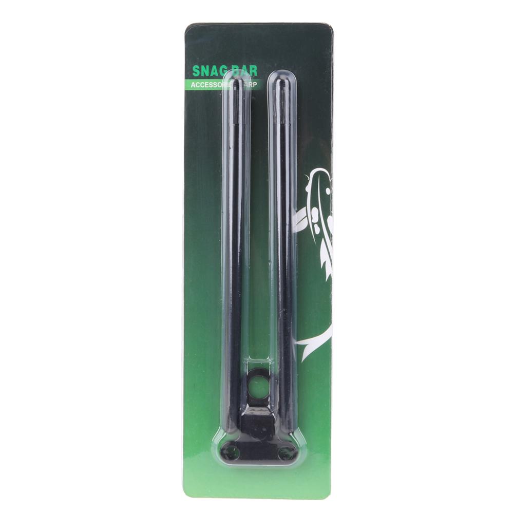 Carp Fishing Aluminium Alloy Snag Bars Ears Black for Bite Alarms Windproof