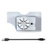 Efficient Cooling Fan Base Dock Stand with Blue Radiator for SW Host Prevents Overheating During Gameplay