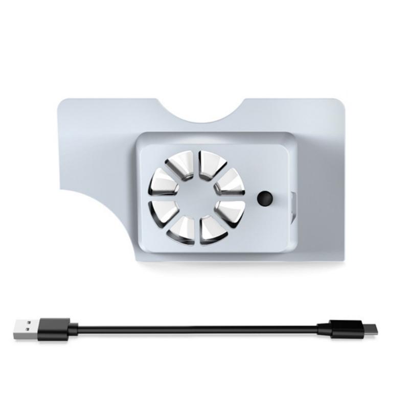 Efficient Cooling Fan Base Dock Stand with Blue Radiator for SW Host Prevents Overheating During Gameplay