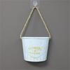 Hanging Small Iron Bucket Decorative Plant Pots Plant Hanging Pots Wall Hanging