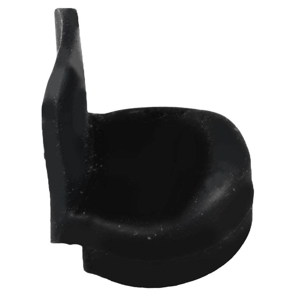 2PCS Silicone Material Finger Rest Protector Black Color Instrument Thumb Rest For Clarinet