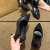 Not tired feet comfortable pointed high heels women's spring and autumn new models not tired feet single shoes women interview versatile