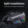 Motorcycle Helmets Communication System Wireless Headset With Noise Cancellation And Phone Connection