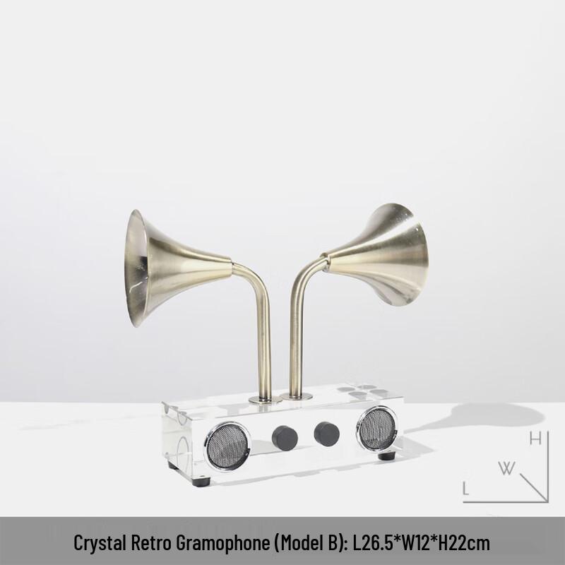 Modern Retro Phonograph Desktop Ornament