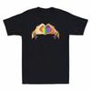 Lgbt Tshirt Tee Pride Heart Rainbow Gift Gay Unity Flag Funny Cotton Unisex Black
