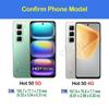 Luxury Sheepskin Leather Shockproof Silicone Case For Infinix Hot 50 40 Hot50 Hot40 Pro Plus 50i 40i HOT50I 4G Phone Case Cover