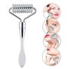 1Pc Zinc Alloy Pointed Roller Spatula Massage Ball Face Roller Massager Improve Neck Facial Beauty Skin Care Tool