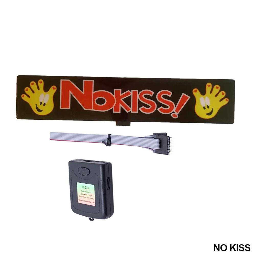 5 Stars Wanted Led Light-Emitting Window Sticker Windshield Sticker Jdm Decorative Car Accessories Light Board Without Battery