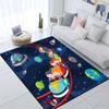 Cartoon astronaut children's room decorative carpet Camping cushion play aera mat  floor mat carpet game area rug floor mats