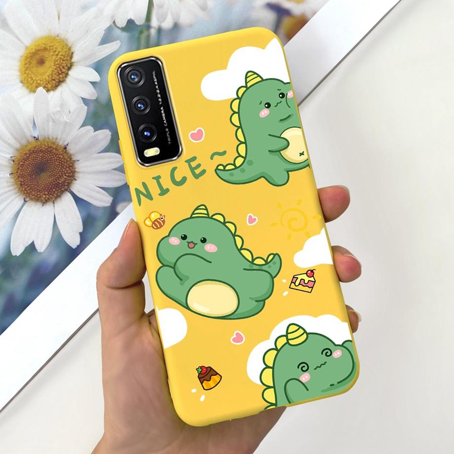 For Vivo V2027 Vivo V2028 Phone Case Space Man Moon Night Cartoon Soft Silicone Bumper Funda For Vivo Y11s Y12s Y20 Y20i Y20s